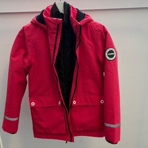 Pink Reima double Winter jacket